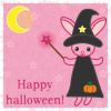 ハロウィンうさぎちゃん