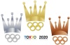 【商業利用不可】オリンピック・三色の王冠と五輪