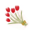チューリップの花束（赤）