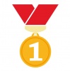 金メダル　１位