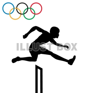 無料イラスト 商業利用不可 オリンピック 陸上競技 ハードル