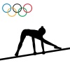 【商業利用不可】オリンピック　体操女子　段違い平行棒２