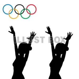 無料イラスト 商業利用不可 オリンピック シンクロナイズドスイミング