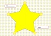 星のメッセージカード2