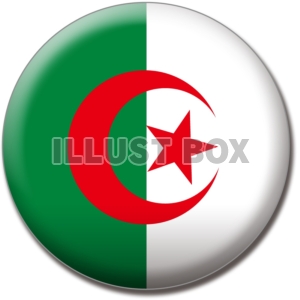 【国旗のバッジシリーズ】　アルジェリア