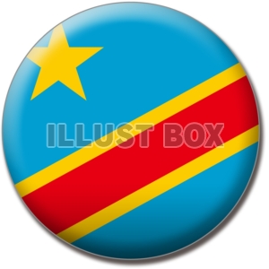 【国旗のバッジシリーズ】　コンゴ民主共和国