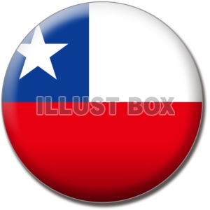 無料イラスト 国旗のバッジシリーズ チリ