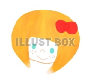 リボンが似合う女の子