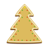 ジンジャークッキー（クリスマスツリー）