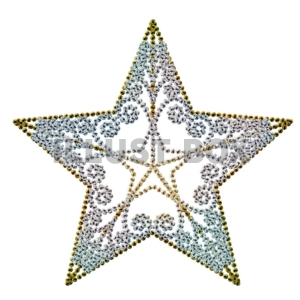 無料イラスト ワンポイントイラスト クリスマス ダイヤの星型