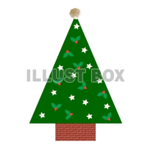 クリスマス～柊と星のツリー