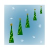 クリスマス～連なるツリー