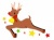 クリスマス・赤鼻のトナカイさんイラスト