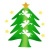 天使とクリスマスツリー
