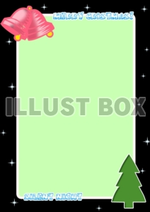 クリスマスのメッセージカード4