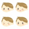 男の子表情