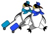 ペンギン飛ぶ
