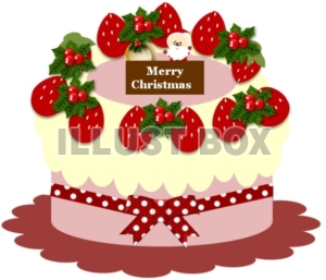 クリスマスケーキ苺ムース