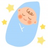 眠る赤ちゃん