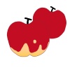 フルーツ：りんご