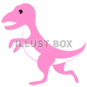 ティラノサウルス（ピンク）