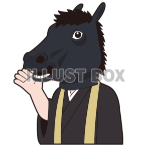 馬マスク（住職）