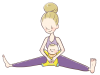 【透過PNG】ママとベビーのyoga