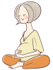 【透過PNG】マタニティyoga