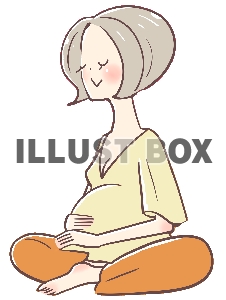 【透過PNG】マタニティyoga