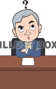 【透過PNG】社長（疑問）