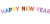 HAPPY NEW YEAR フォント　【透過PNG】【EPSベクターデータつき