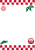 市松模様と松竹梅　ダルマ【透過PNG】【EPSベクターデータつき】