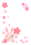 もちもちうさぎと桜のイラスト【透過PNG】