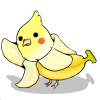 《透過PNG》バナナインコ