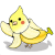 《透過PNG》バナナインコ