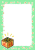【フレーム・枠】節分の豆　笑福　透過PNG