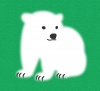 シロクマ・汎用イラスト