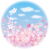 青空の満開桜【透過PNG】