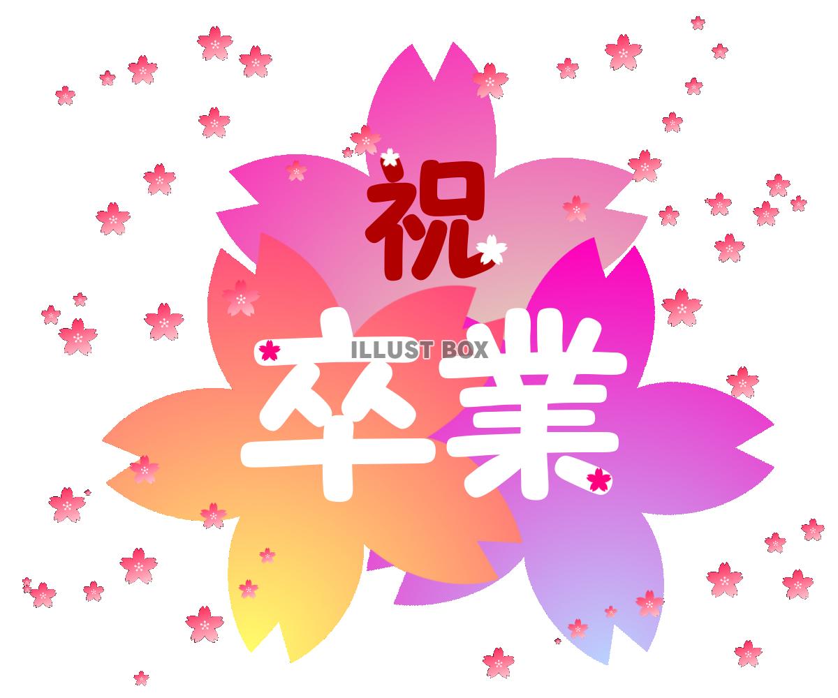 無料イラスト 桜素材 卒業 透過png