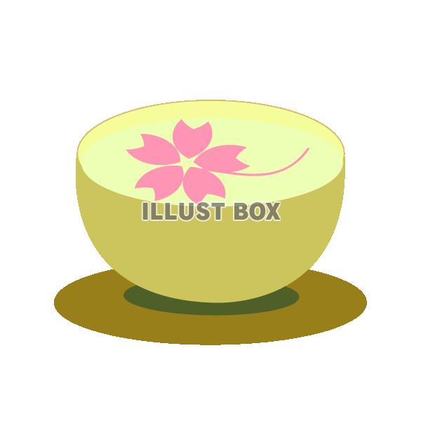 桜茶(PNG)