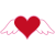 ハートイラスト5【透過PNG】