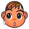 【透過PNG】男の子の表情