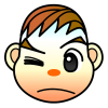 【透過PNG】男の子の表情