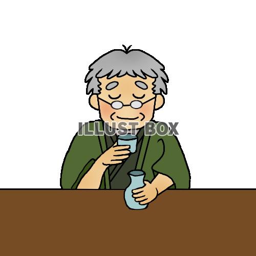 （透過ＰＮＧ）一人飲み（粋）