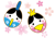 ひな祭り　たまご雛のイラスト【透過PNG】
