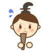 ひな祭り(困った顔)