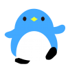 ペンギンのイラストカット