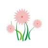ピンク系の花