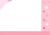 桜のピンクフレーム【透過ＰＮＧ】