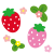 苺のイラスト【透過PNG】